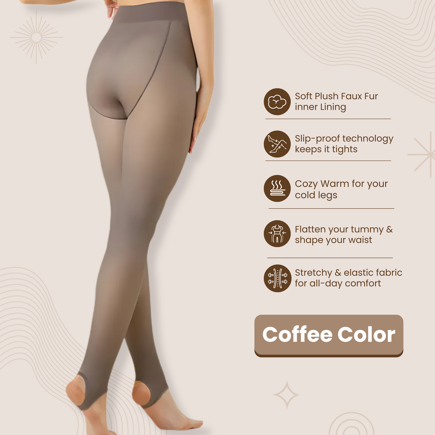 Kotton Chic Sherpa Tights